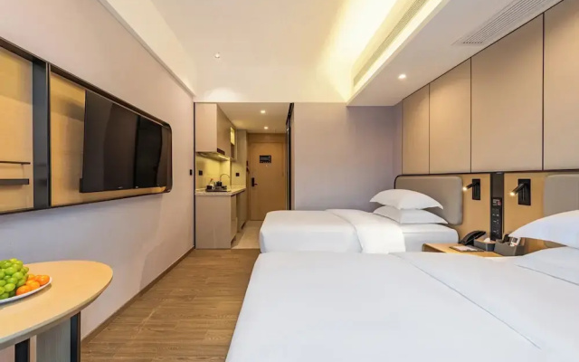 Poltton International Apartment - Guangzhou Knowledge City Wangcun Subway Station
