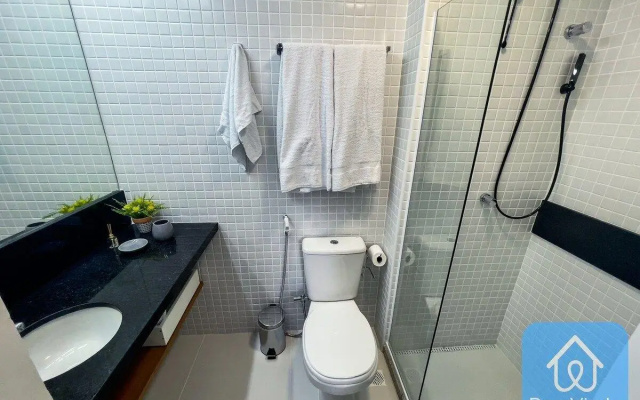 Apartamento Completo A 150m Da Praia Da Barra