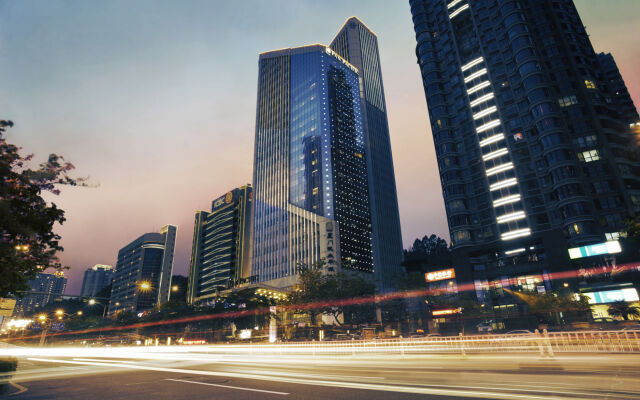 Отель Pan Pacific Xiamen Китай, Сямынь - отзывы, цены и фото номеров - забронировать отель Pan Pacific Xiamen онлайн вид на фасад