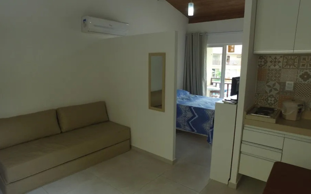 Flat com Vista Piscina no Solar Água