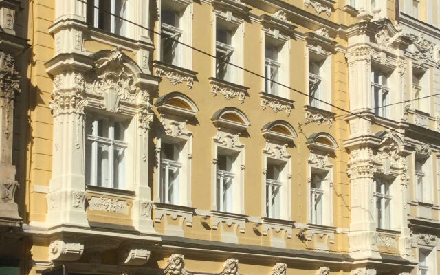 Отель Residence Milada Чехия, Прага - отзывы, цены и фото номеров - забронировать отель Residence Milada онлайн вид на фасад