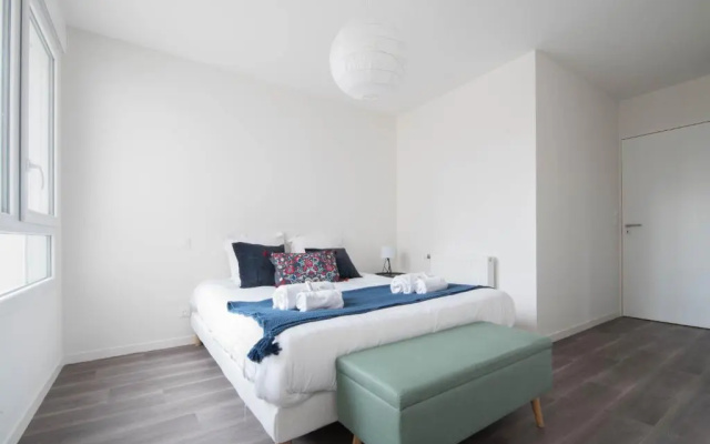 MAXIME - Appartement proche gare, arrivée 24 24