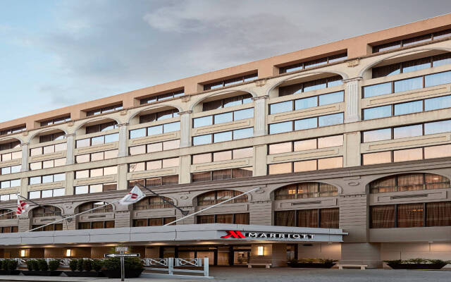 Отель Washington Marriott Georgetown вид на фасад