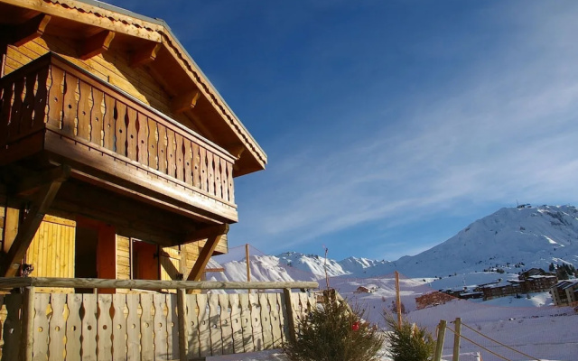 Chalet on Sunny Slopes of Plagne