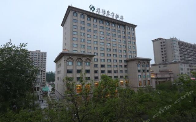 Отель Juny Oriental Hotel Китай, Пекин - отзывы, цены и фото номеров - забронировать отель Juny Oriental Hotel онлайн вид на фасад