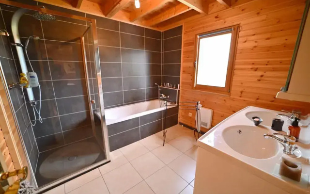 Chalet in Biron With Sauna and Nature Views