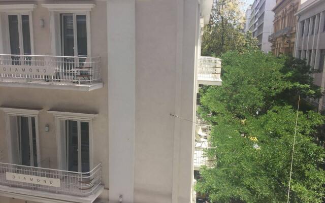 Отель Athens Diamond hoΜtel Греция, Афины - отзывы, цены и фото номеров - забронировать отель Athens Diamond hoΜtel онлайн вид на фасад
