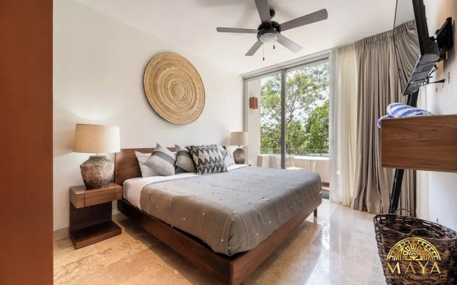 NHOA 309B Lux 1BR  Pool View Aldea Zama