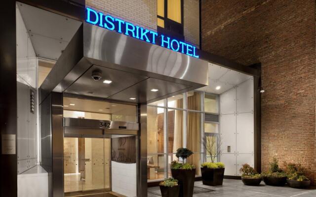 Distrikt Hotel New York City вид на фасад