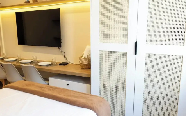 Apto com Wi-fi Frente mar - Conforto e Praticidade