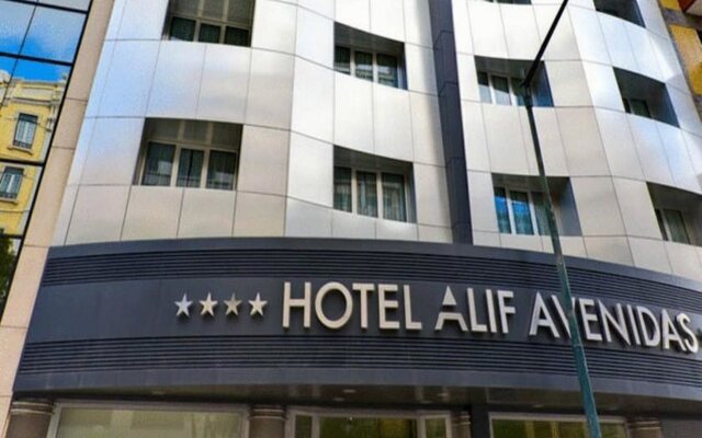 Hotel Alif Avenidas вид на фасад