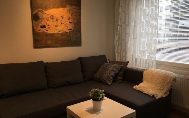 Отель Kotimaailma Apts Joensuu Kalevankatu 20 Йоенсуу комната для гостей
