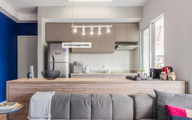 Apartamento com garagem e vista maravilhosa | Vila Olímpia