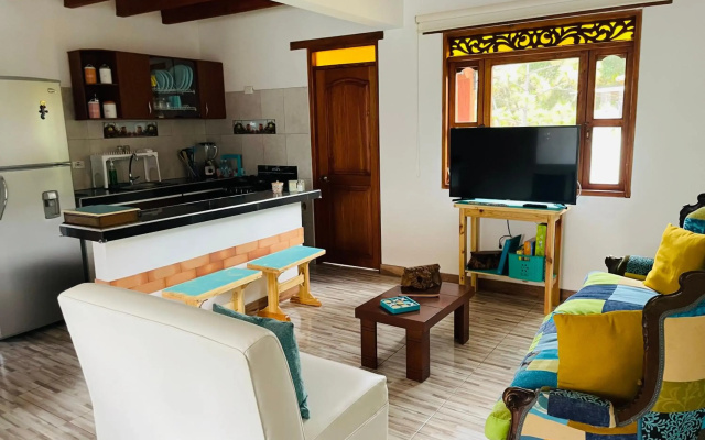 Casa turquesa