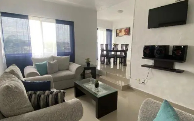hermoso departamento, condominio suites las palmas