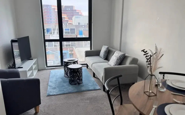 Sheffield Centre - Modern 1BR Apartment - Sleeps 3