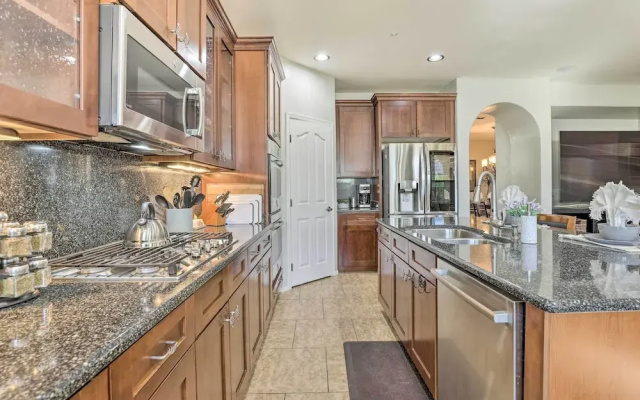 Luxe Goodyear Home w/ Serene Backyard & Game Room