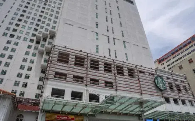2-bedroom condo with free parking on premises.