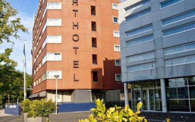 Отель Westcord Art Amsterdam 4 Star Амстердам вид на фасад