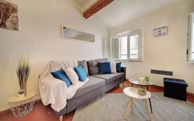 Le Jos - 2min palais-100m mer-Verrière Cote d'Azur