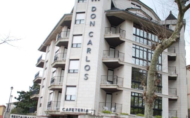 Отель Apartamentos Don Carlos Испания, Сантандер - отзывы, цены и фото номеров - забронировать отель Apartamentos Don Carlos онлайн вид на фасад