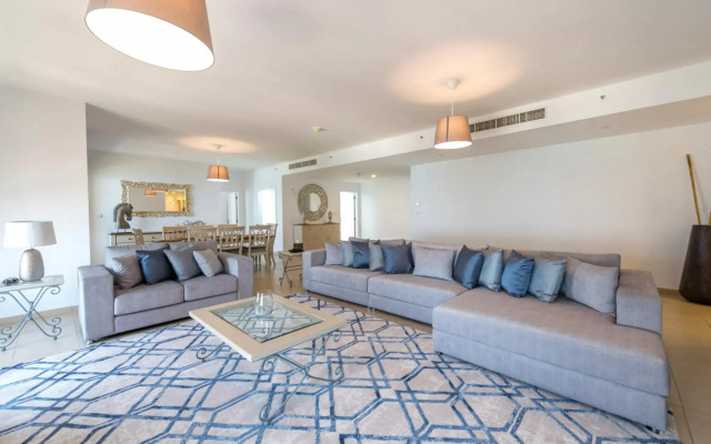 Stunning Marina Seaview Apartment 4 BR JBR