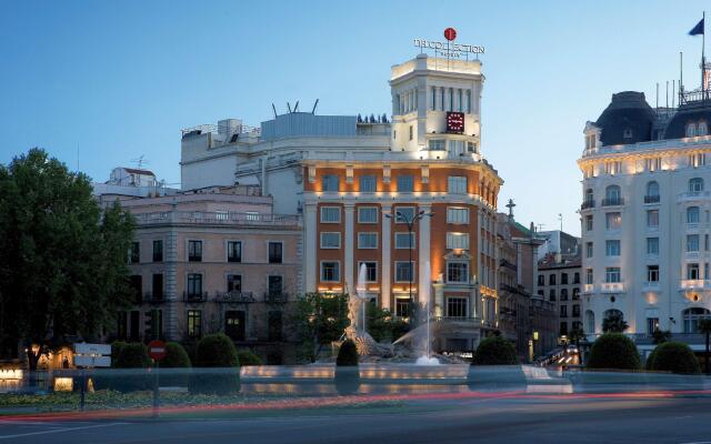 Отель Nh Collection Paseo Del Prado Мадрид вид на фасад