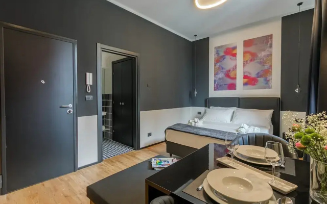 Bright Studio With gym and Coworking, Milan