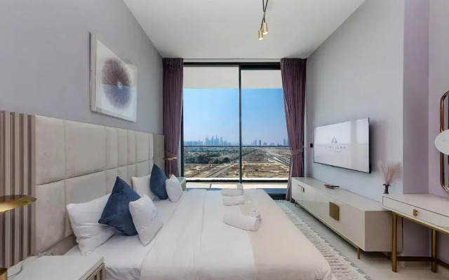 Luxury 1BR at Binghatti Onyx JVC