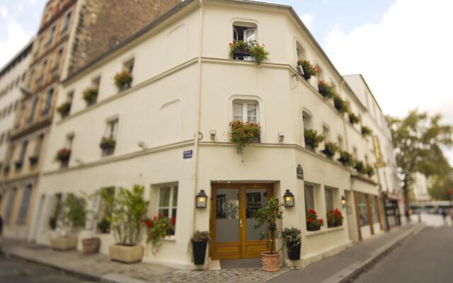 Отель Hôtel Champerret Héliopolis вид на фасад