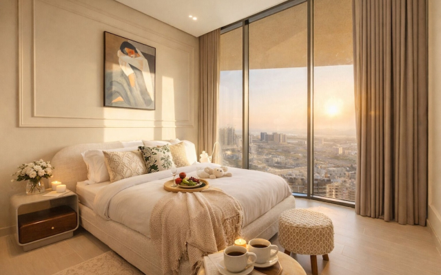 Luxury Apartment - Private Balcony Pool