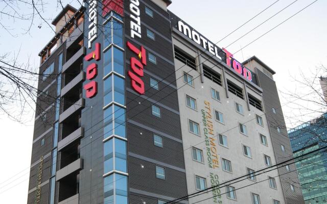 Отель Top Motel Daegu Южная Корея, Тэгу - отзывы, цены и фото номеров - забронировать отель Top Motel Daegu онлайн вид на фасад