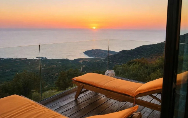 Harmony House- Sea View Cretan Escape With Jacuzzi