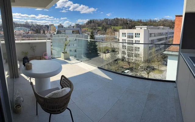 Skyline Penthouse Retreat Luxury in Ljubljana
