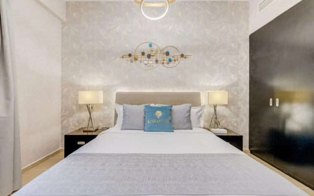 GLOBALSTAY. Modern Ap steps to JBR Beach