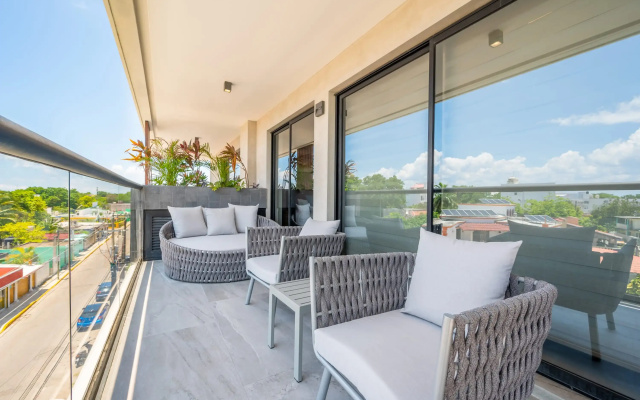 Kippal Bacalar Bedroom Balcony