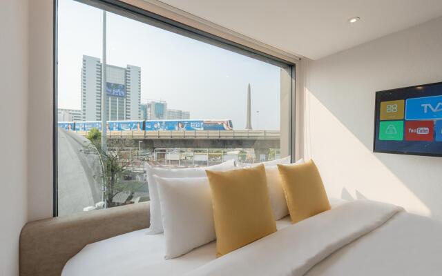 Отель Yello Rooms Victory Monument Бангкок комната для гостей