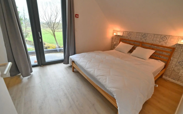 Water mill in Baillonville with swimming pool and sauna