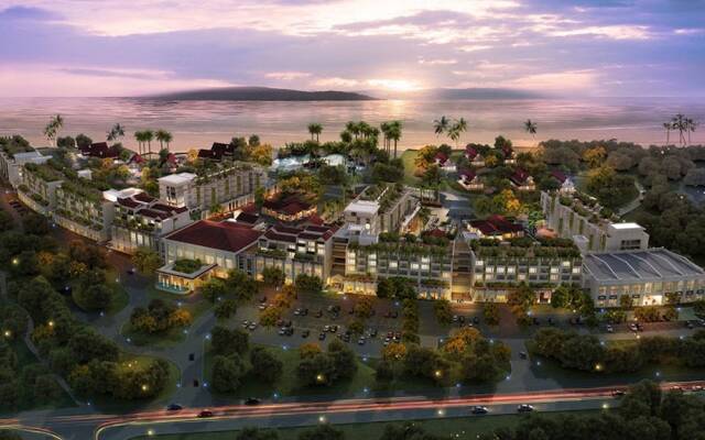 Апартаменты The Pearl Hoi An, a Festa Apartments вид на фасад