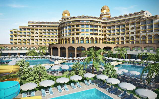 Отель Kirman Sidemarin Beach & Spa - All Inclusive вид на фасад
