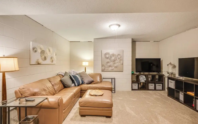 Riverfront Champlin Townhome w/ Deck & Water View!