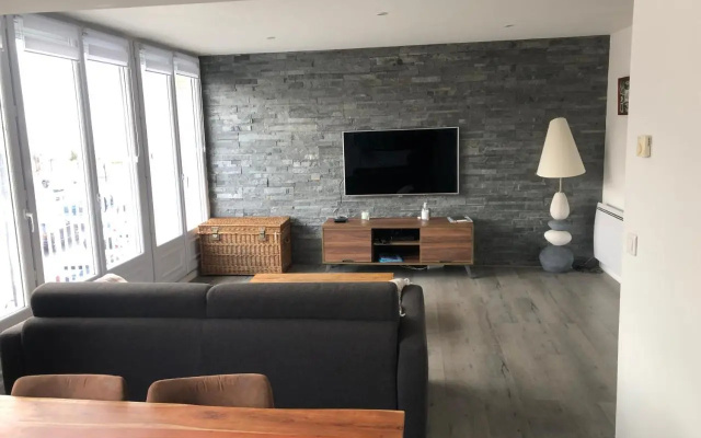 Vue mer plage 60m2 - 4pers - Garage privatif