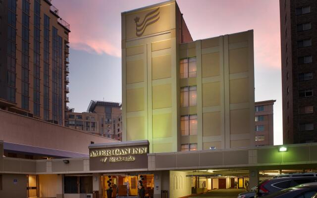 Отель The American Inn of Bethesda вид на фасад