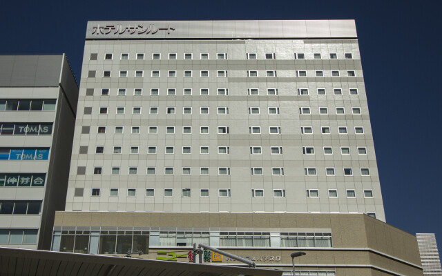 Hotel Sunroute Chiba Тиба вид на фасад