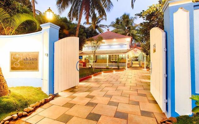 Отель Shanti VILLA Goa Гоа вид на фасад