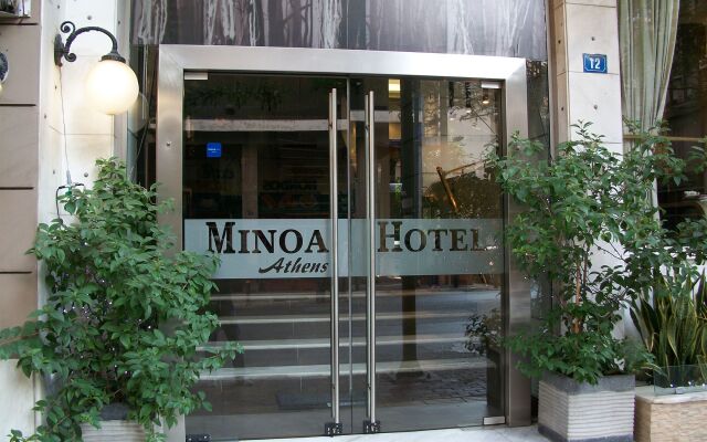 Minoa Athens Hotel вид на фасад