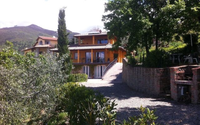 Отель Villa Lucrezia Реггелло вид на фасад