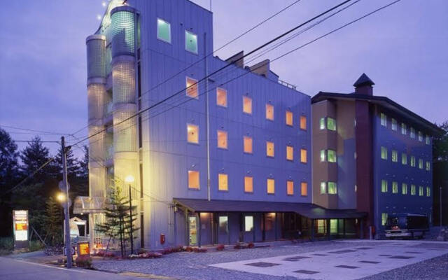 Hotel Cultured Hakuba Хакуба вид на фасад