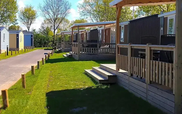 Chalet Aqua in Netherlands With Veranda