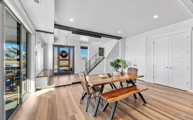 Gorgeous Lower Level of Stunning House Overlooking Swaner Nature Preserve
